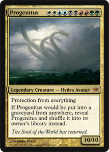 The land system makes expensive, powerful cards slow and risky. Image from Wizards of the Coast.