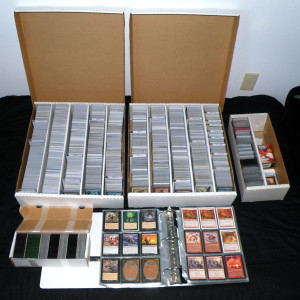 Though it happens out of game, Magic collections can get huge. Image from Master Marf.